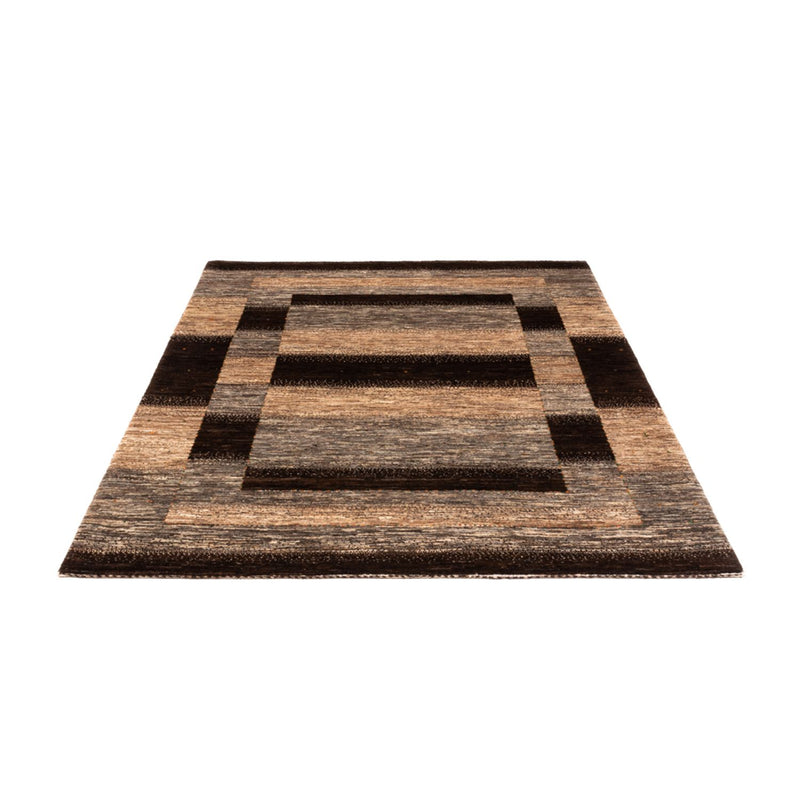 Alfombra Gabbeh - Loribaft Persa - 203 x 145 cm - gris