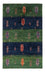 Alfombra Gabbeh - Loribaft Persa - Real - 133 x 83 cm - multicolor