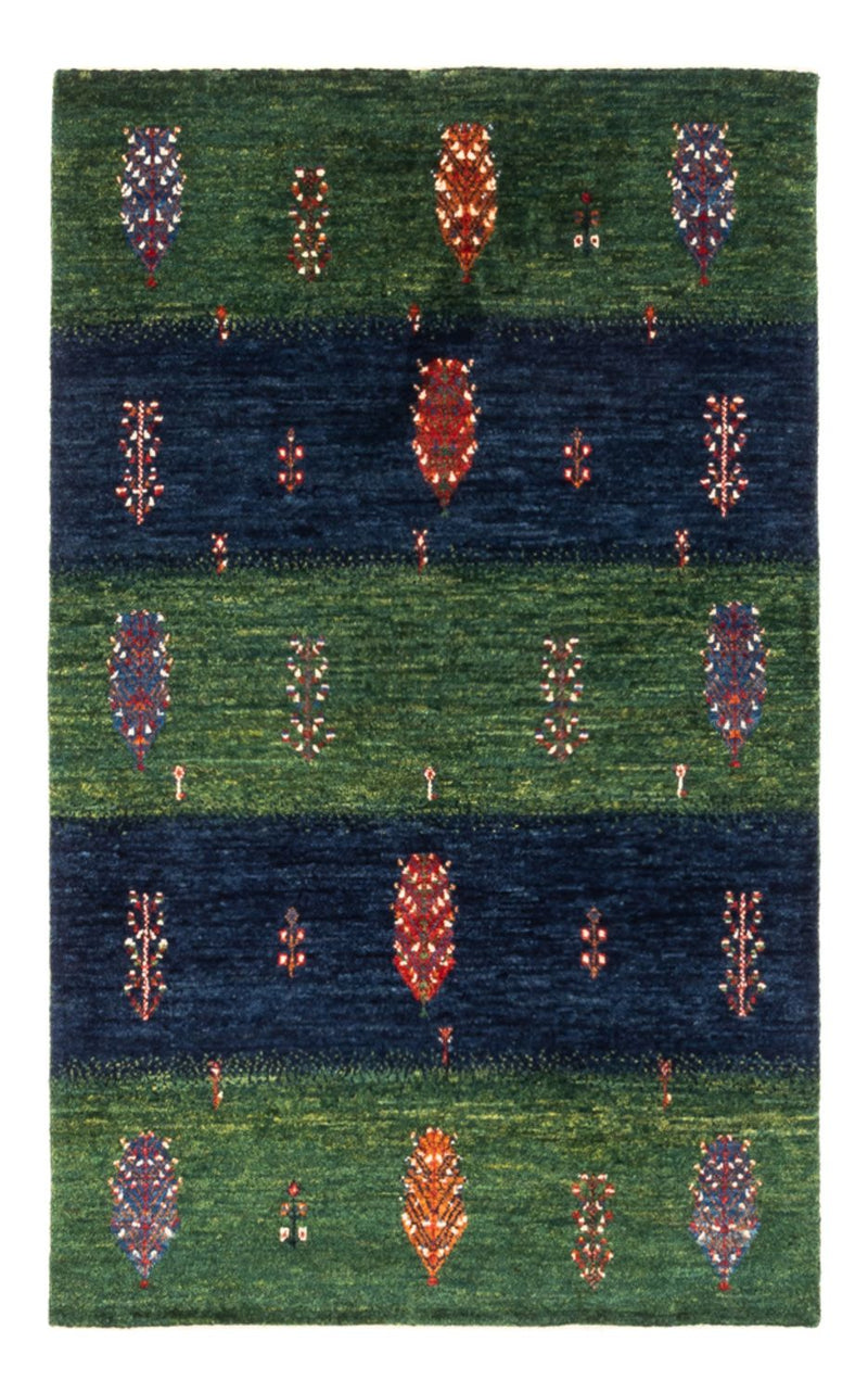 Alfombra Gabbeh - Loribaft Persa - Real - 133 x 83 cm - multicolor
