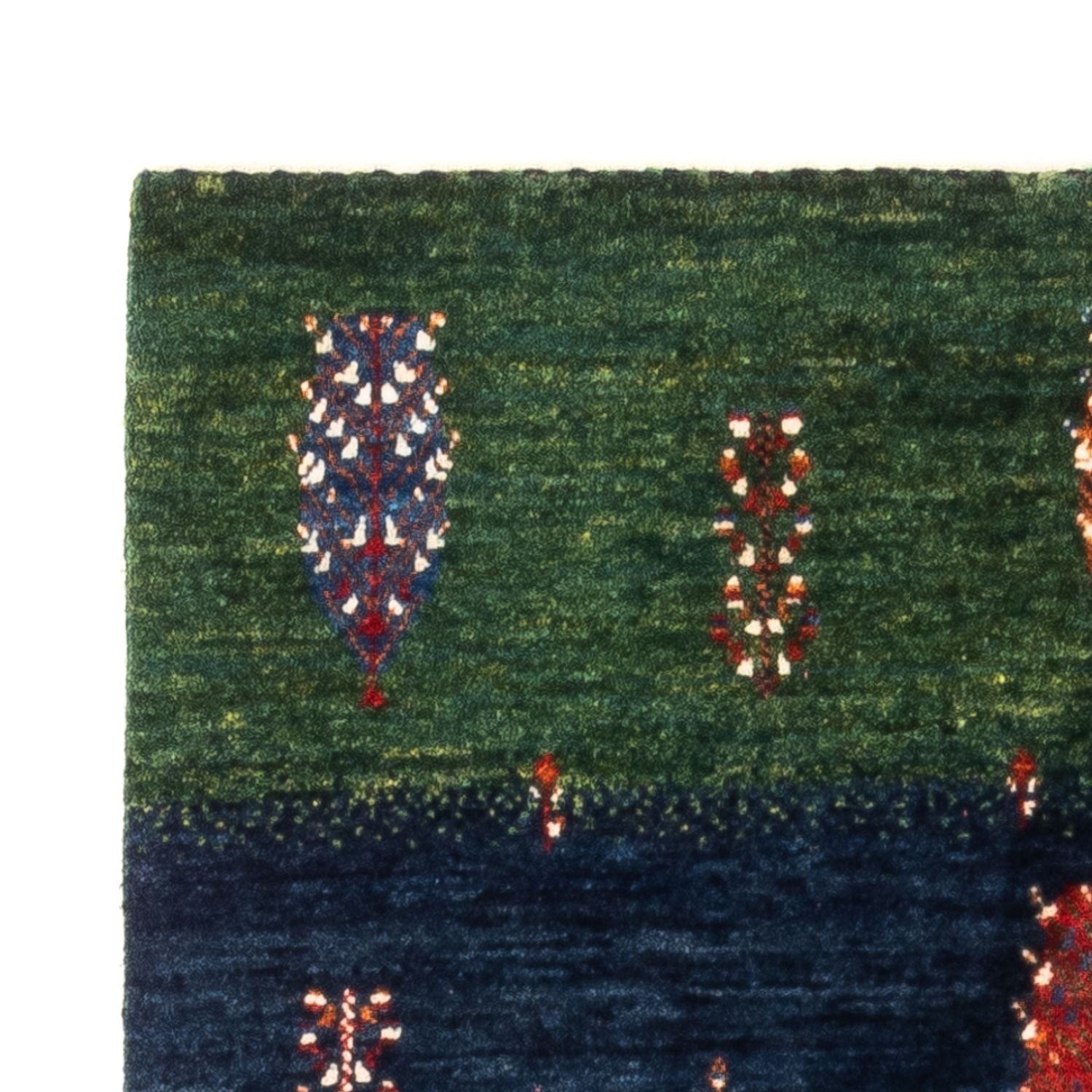 Alfombra Gabbeh - Loribaft Persa - Real - 133 x 83 cm - multicolor