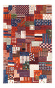 Alfombra Gabbeh - Loribaft Persa - Real - 123 x 80 cm - multicolor