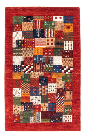 Alfombra Gabbeh - Loribaft Persa - Real - 128 x 80 cm - multicolor