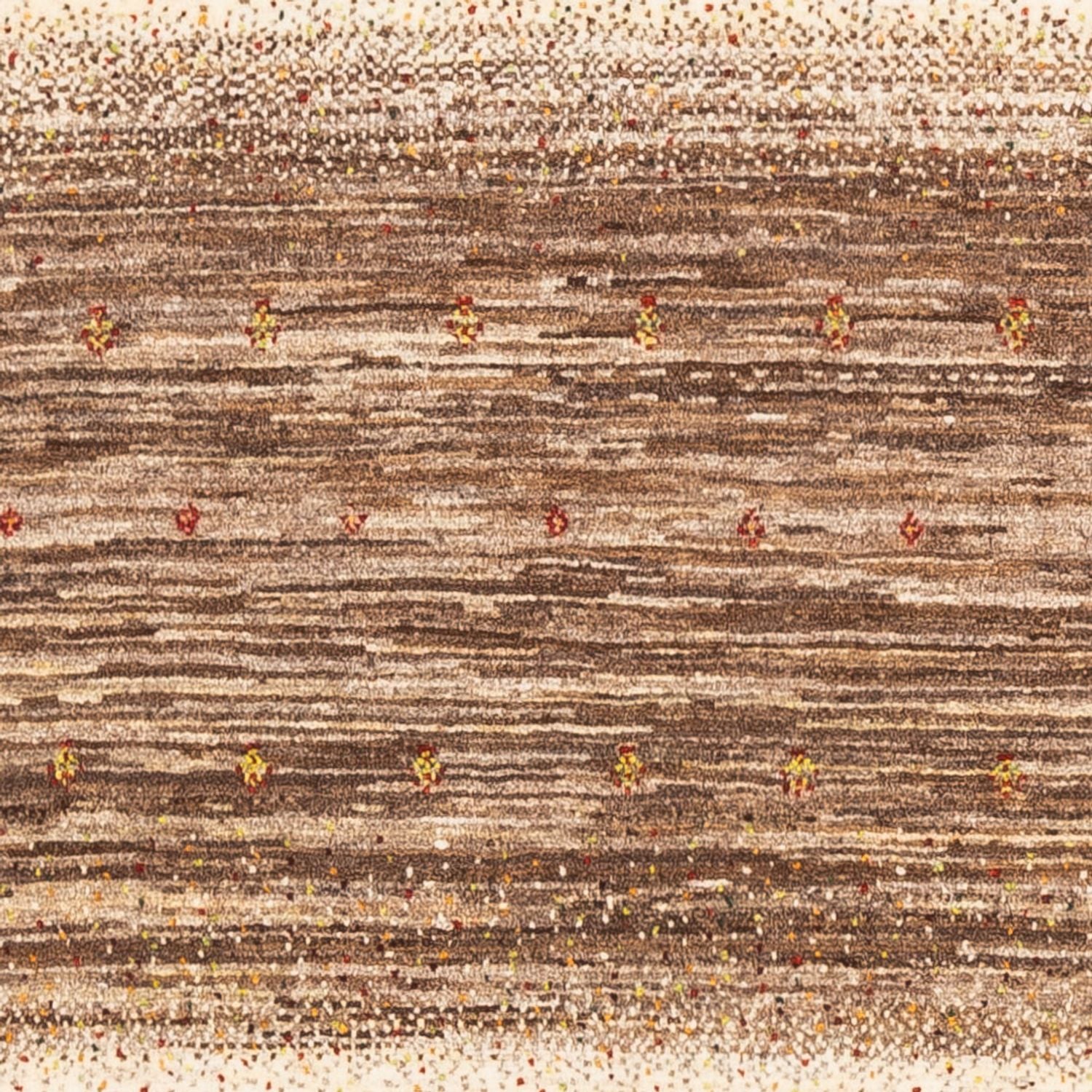 Alfombra Gabbeh - Loribaft Persa - Real - 121 x 82 cm - gris