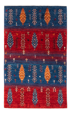 Alfombra Gabbeh - Loribaft Persa - Real - 130 x 82 cm - multicolor