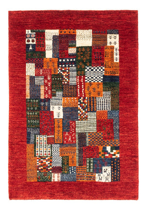 Alfombra Gabbeh - Loribaft Persa - Real - 120 x 80 cm - multicolor