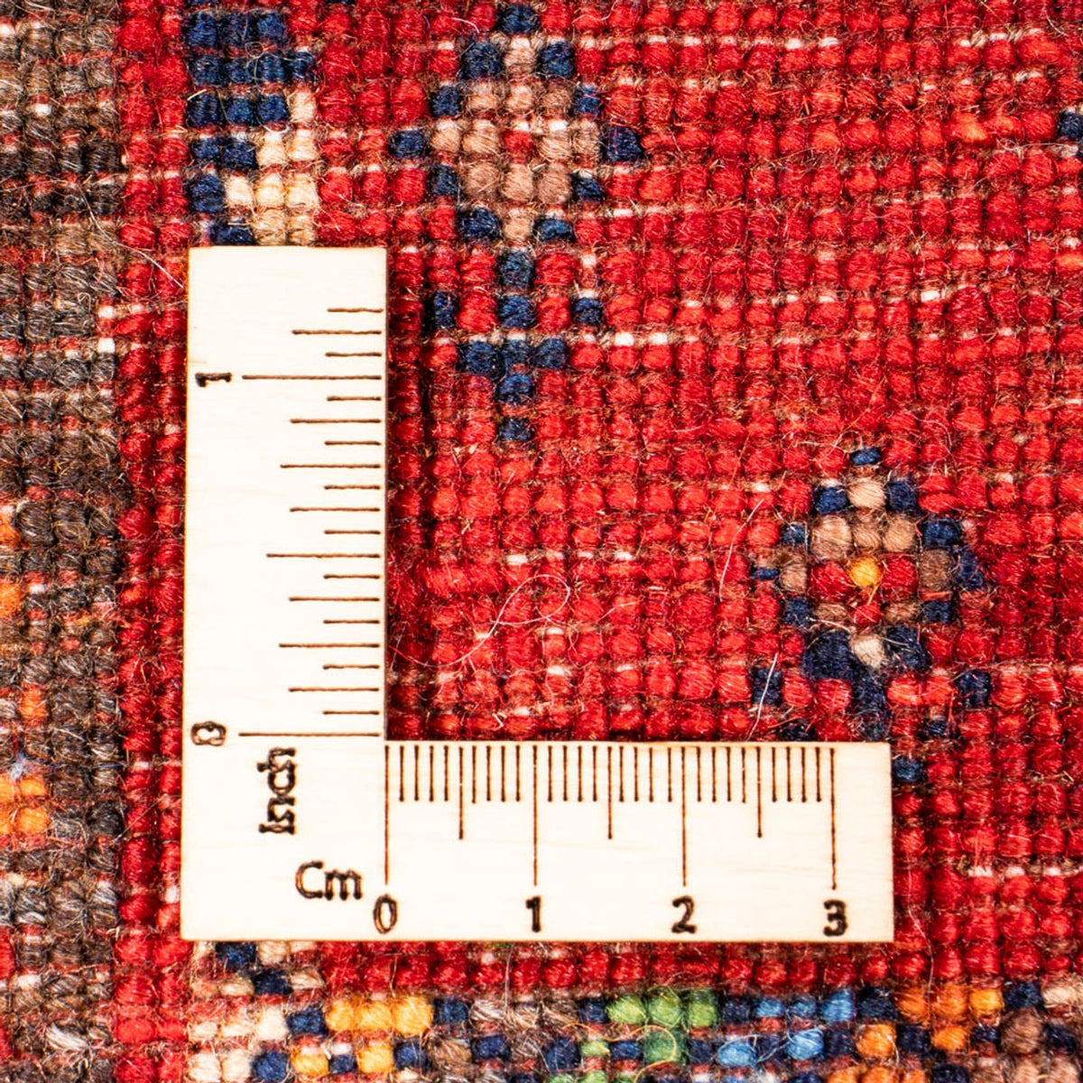 Alfombra Gabbeh - Loribaft Persa - Real - 124 x 80 cm - multicolor