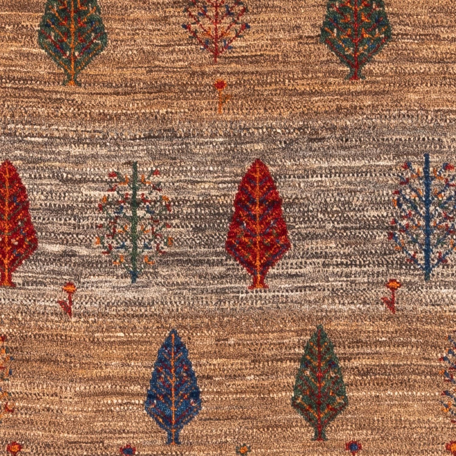 Alfombra Gabbeh - Loribaft Persa - Real - 123 x 81 cm - multicolor