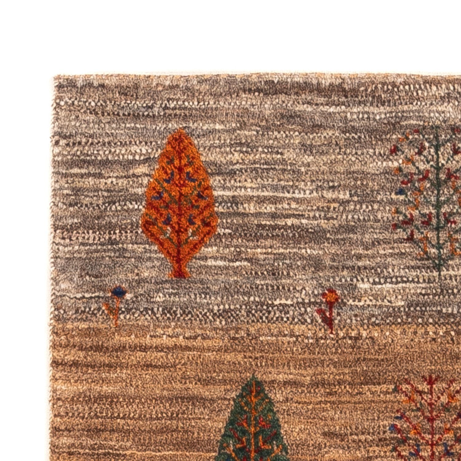 Alfombra Gabbeh - Loribaft Persa - Real - 123 x 81 cm - multicolor