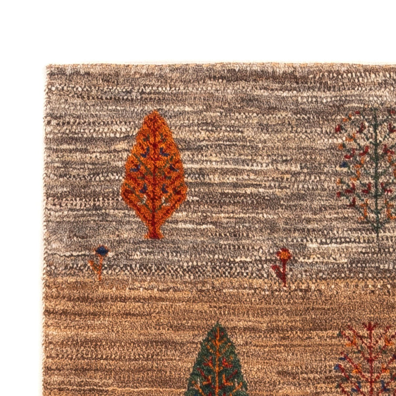 Alfombra Gabbeh - Loribaft Persa - Real - 123 x 81 cm - multicolor