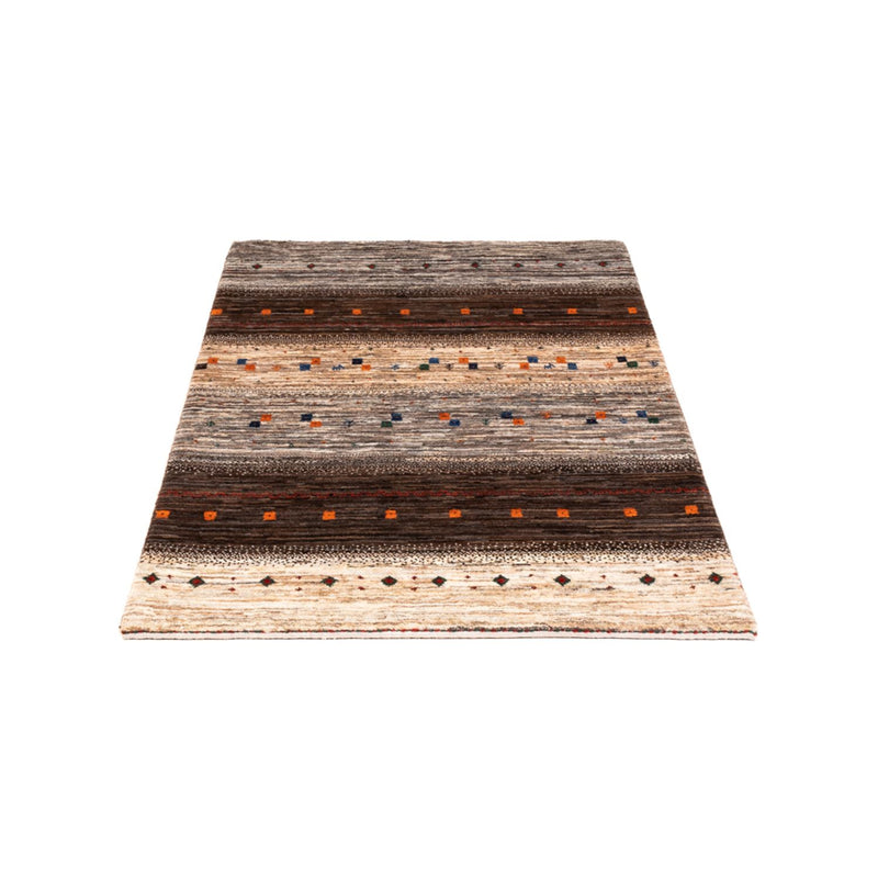 Alfombra Gabbeh - Loribaft Persa - Real - 134 x 84 cm - gris