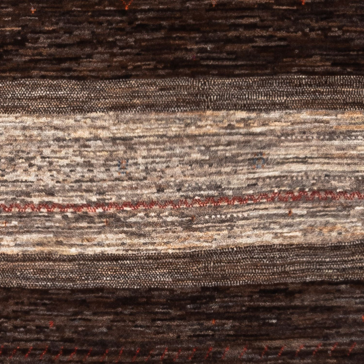 Alfombra Gabbeh - Loribaft Persa - Real - 134 x 84 cm - multicolor