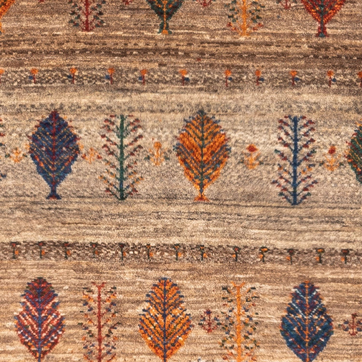 Alfombra Gabbeh - Loribaft Persa - Real - 130 x 84 cm - multicolor