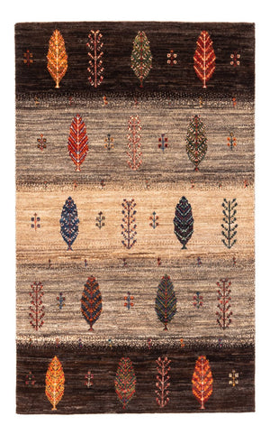 Alfombra Gabbeh - Loribaft Persa - Real - 137 x 90 cm - multicolor
