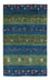Alfombra Gabbeh - Loribaft Persa - Real - 130 x 85 cm - azul