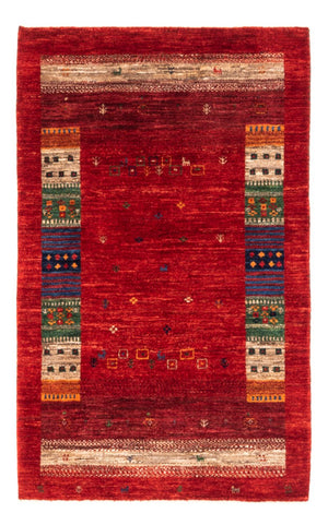 Alfombra Gabbeh - Loribaft Persa - Real - 128 x 83 cm - multicolor
