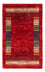 Alfombra Gabbeh - Loribaft Persa - Real - 128 x 83 cm - multicolor
