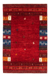 Loribaft Alfombra 86x130cm - Perserteppich Wollteppich - Rectángulo / Multicolor / 86 x 130 cm Rectángulo