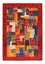 Alfombra Gabbeh - Loribaft Persa - Real - 123 x 87 cm - multicolor