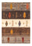 Alfombra Gabbeh - Loribaft Persa - Real - 122 x 84 cm - multicolor