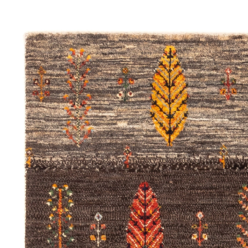 Alfombra Gabbeh - Loribaft Persa - Real - 122 x 84 cm - multicolor