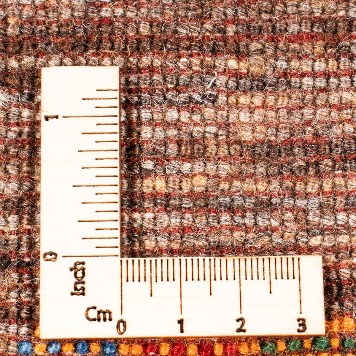 Alfombra Gabbeh - Loribaft Persa - Real - 119 x 82 cm - gris