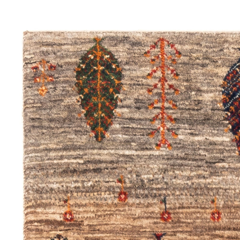 Alfombra Gabbeh - Loribaft Persa - Real - 133 x 81 cm - multicolor