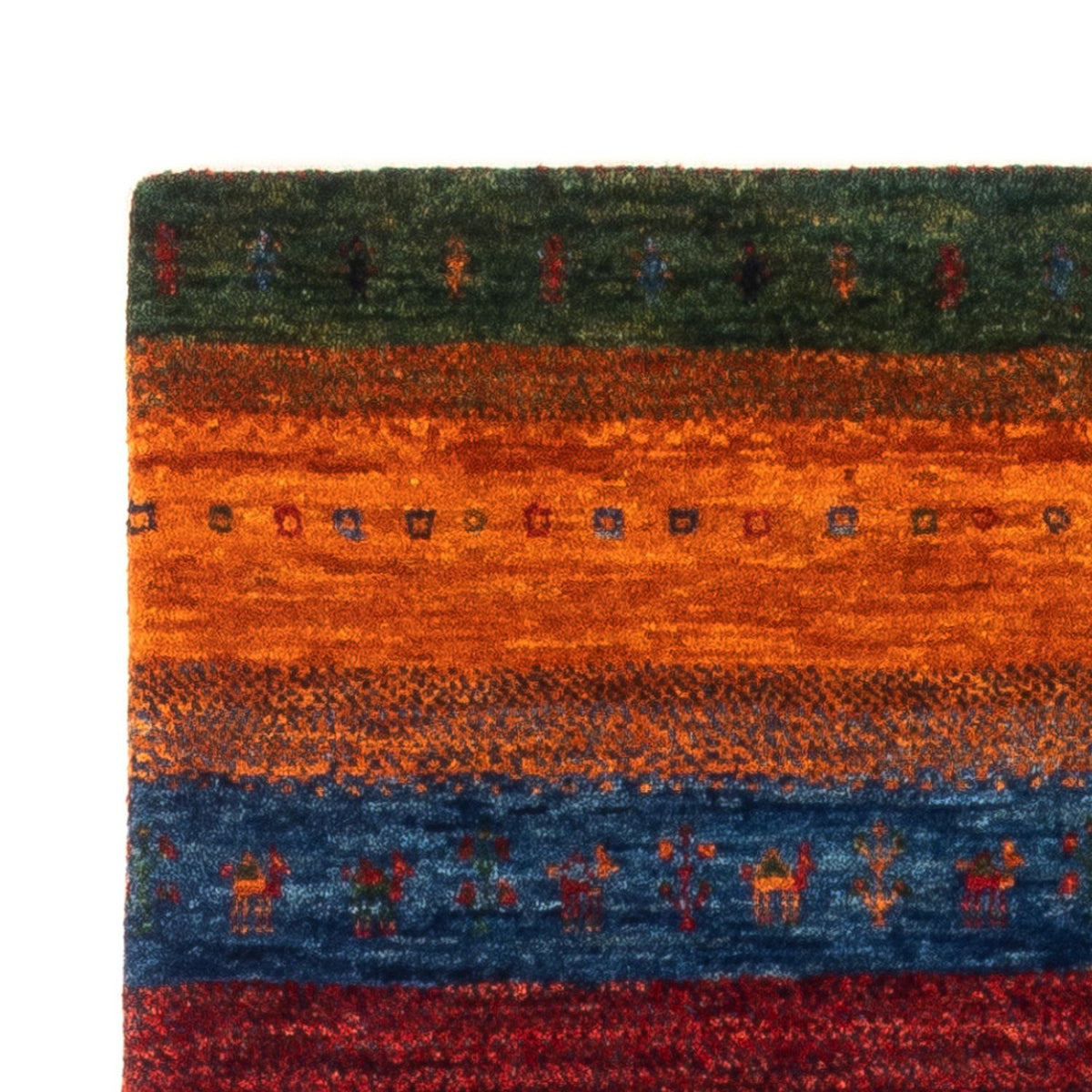 Loribaft Alfombra 86x137cm - Perserteppich Wollteppich