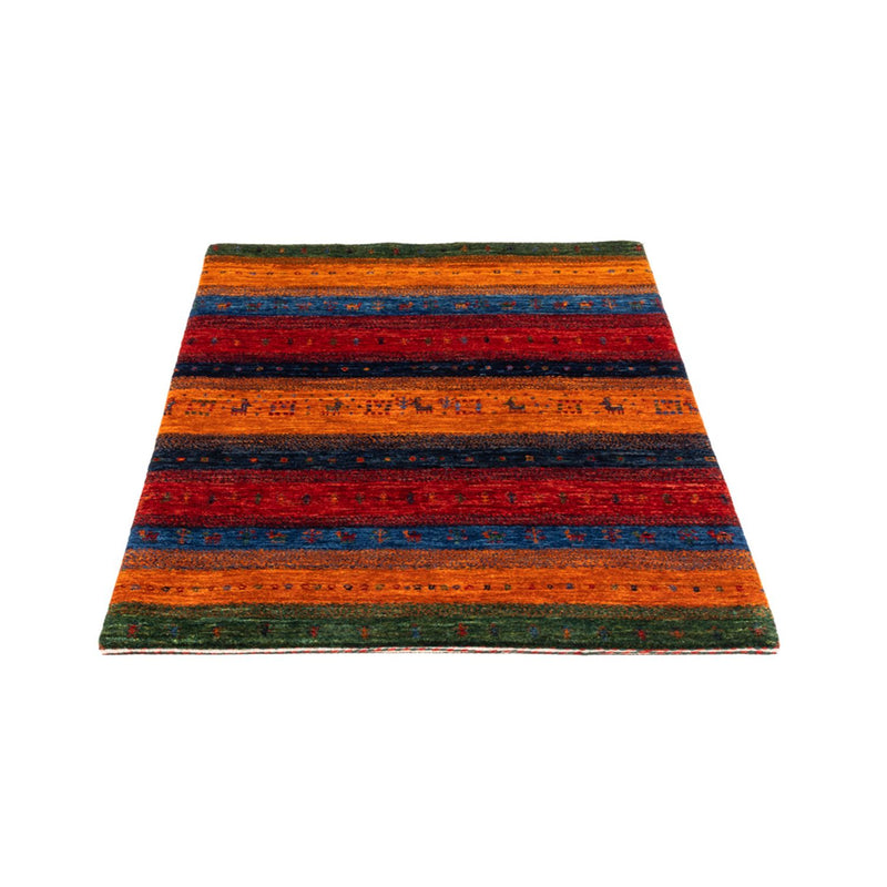Alfombra Gabbeh - Loribaft Persa - Real - 137 x 86 cm - multicolor