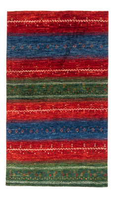 Alfombra Gabbeh - Loribaft Persa - Real - 140 x 85 cm - multicolor