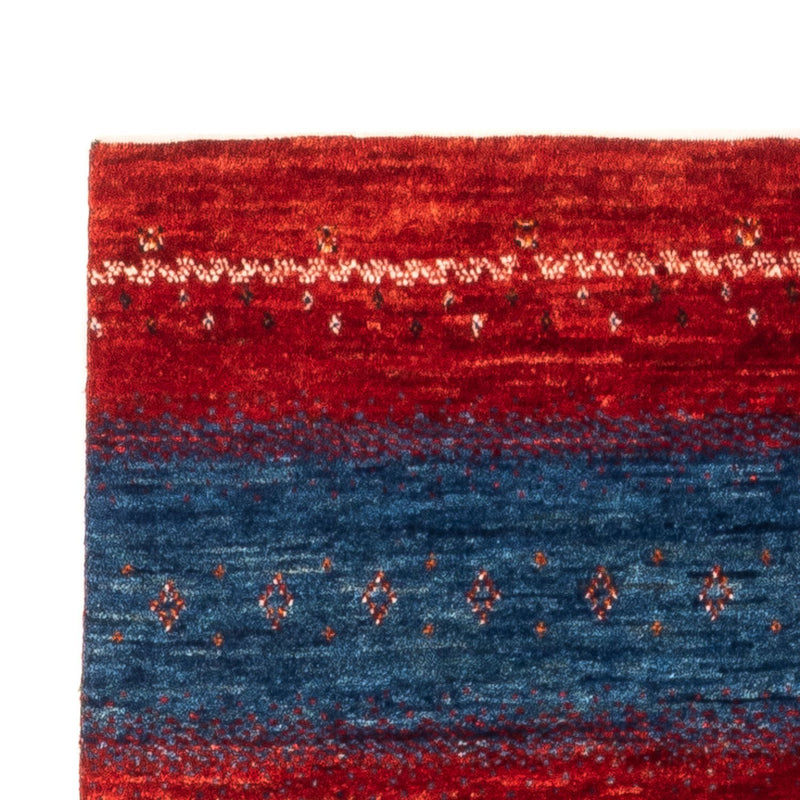 Alfombra Gabbeh - Loribaft Persa - Real - 140 x 85 cm - multicolor