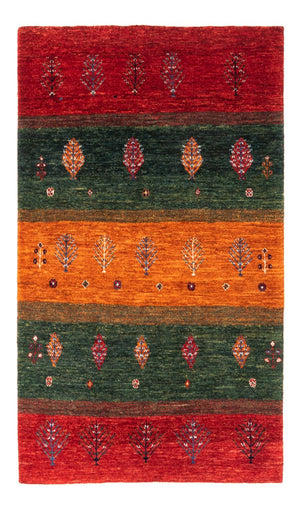 Alfombra Gabbeh - Loribaft Persa - Real - 136 x 84 cm - multicolor