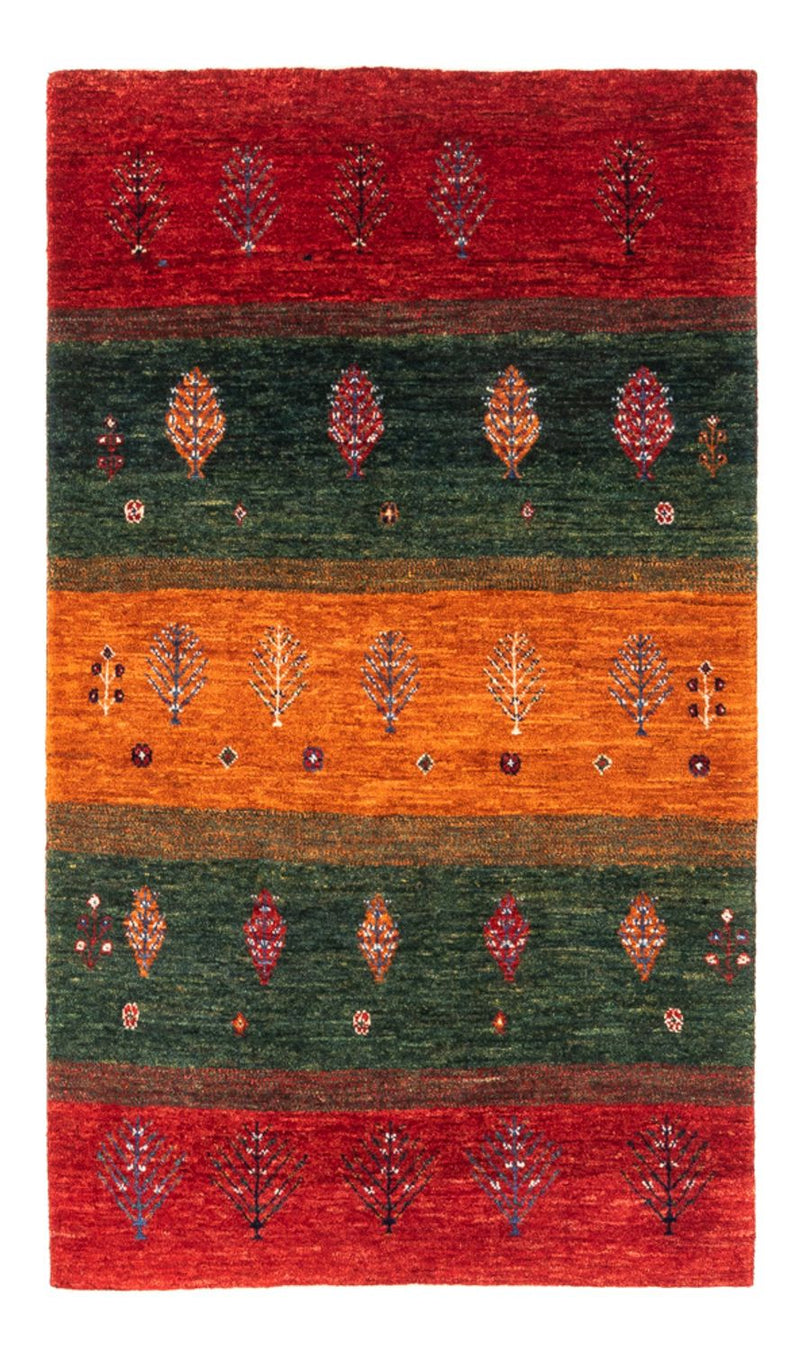Alfombra Gabbeh - Loribaft Persa - Real - 136 x 84 cm - multicolor
