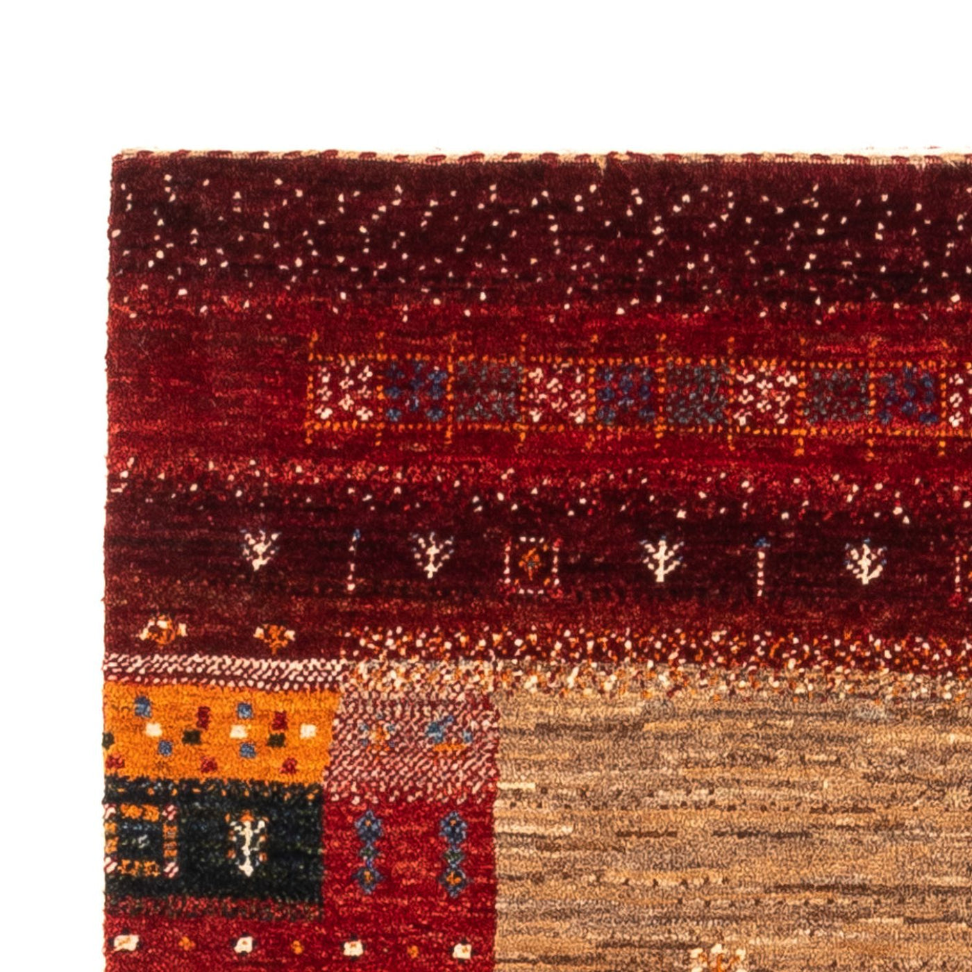Loribaft Alfombra 134x92cm - Perserteppich Wollteppich