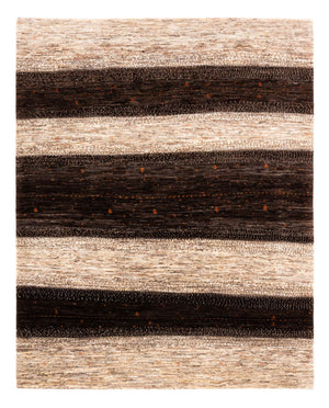 Alfombra Gabbeh - Loribaft Persa - 198 x 160 cm - gris