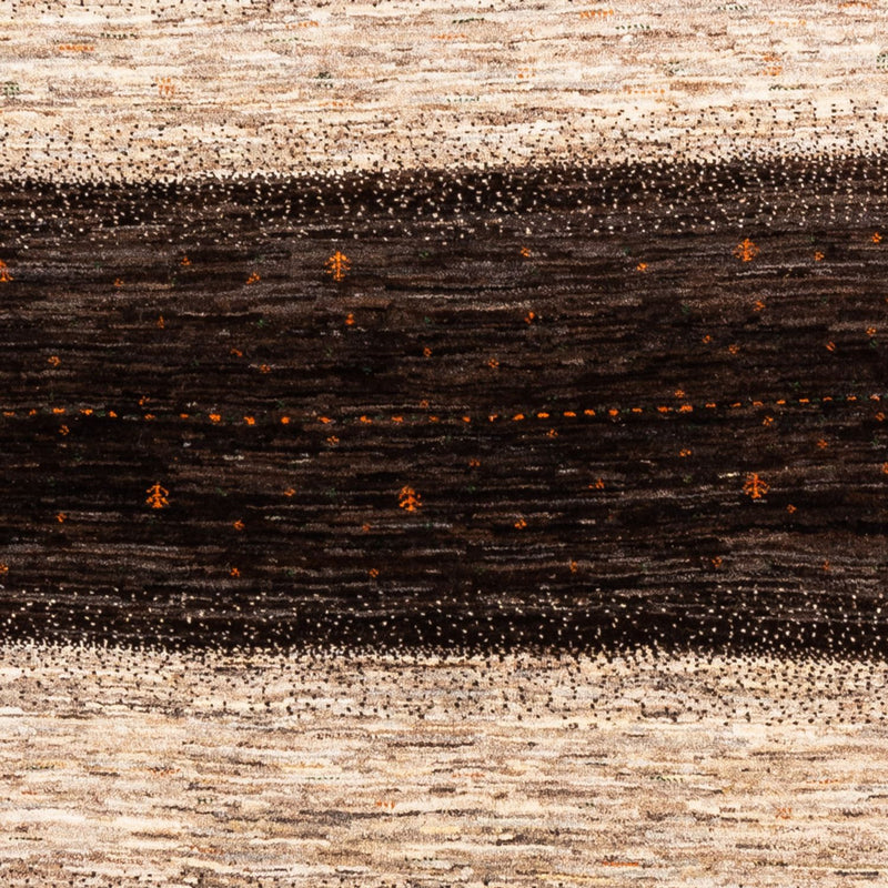 Alfombra Gabbeh - Loribaft Persa - 198 x 160 cm - gris
