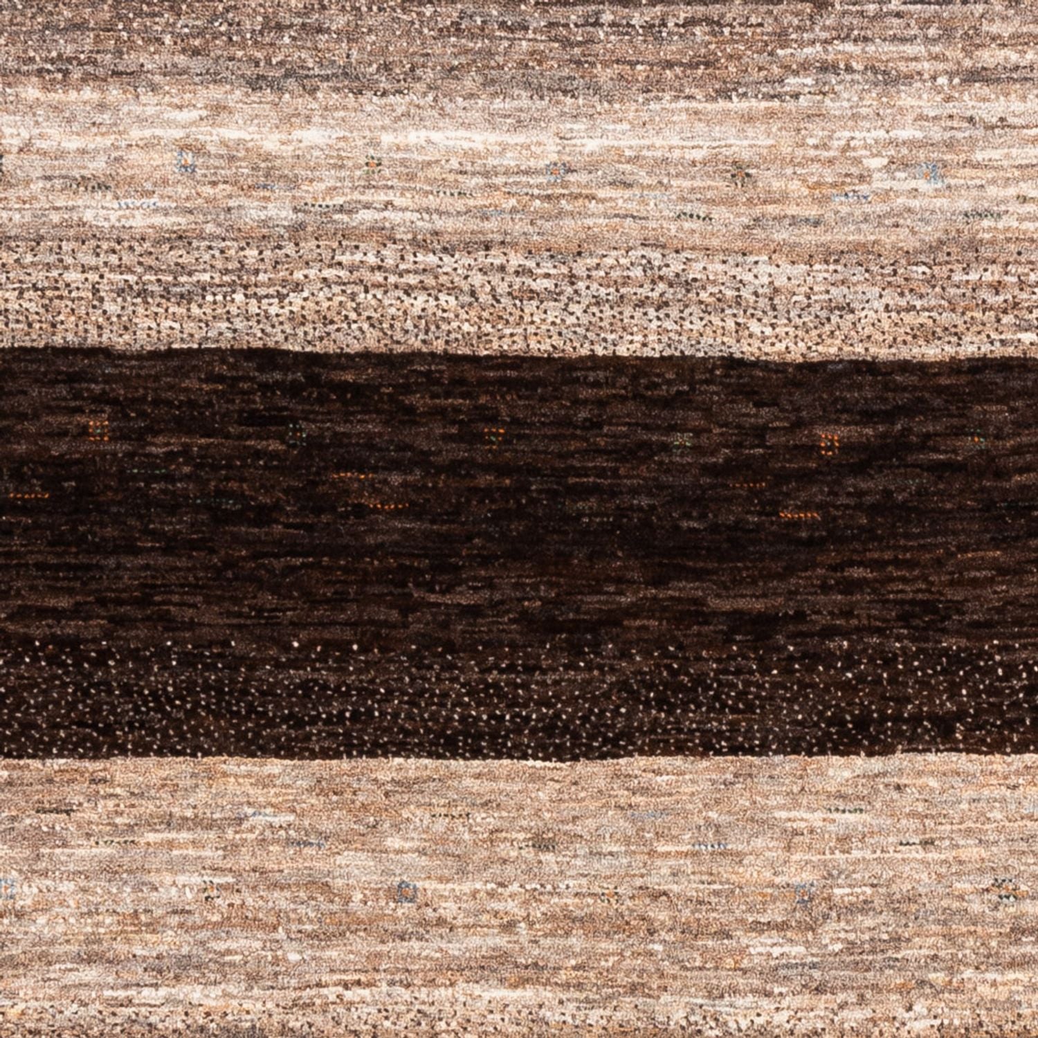 Alfombra Gabbeh - Loribaft Persa - 195 x 134 cm - gris