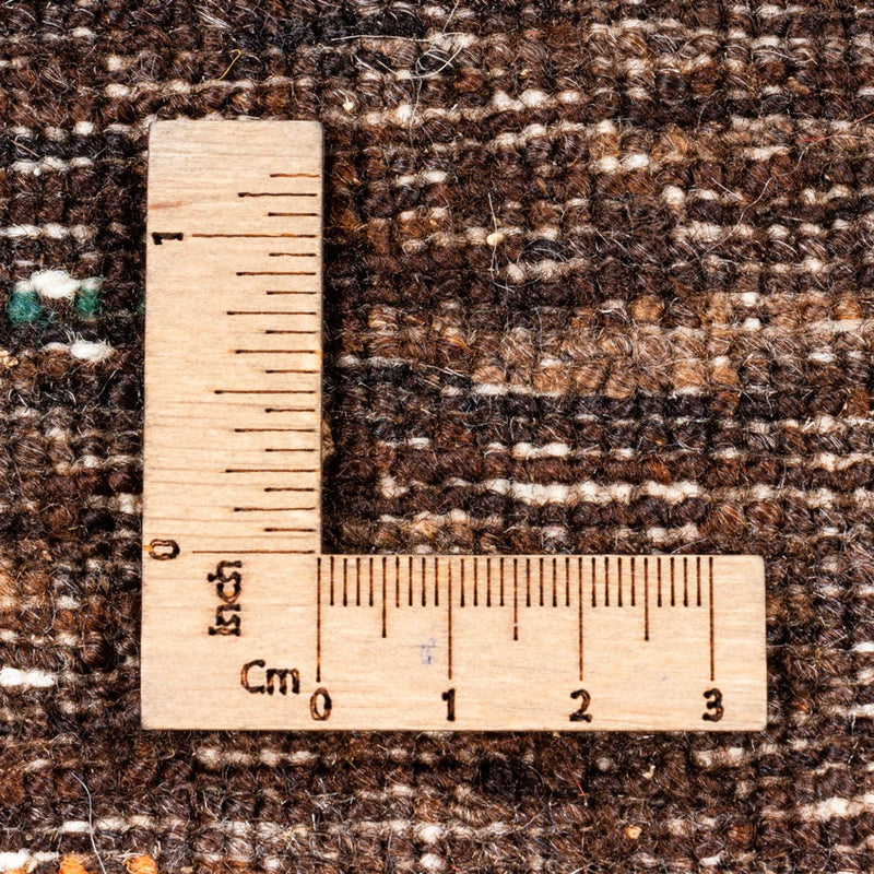 Alfombra Gabbeh - Loribaft Persa - 195 x 134 cm - gris