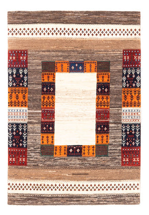 Alfombra Gabbeh - Loribaft Persa - Real - 147 x 103 cm - multicolor