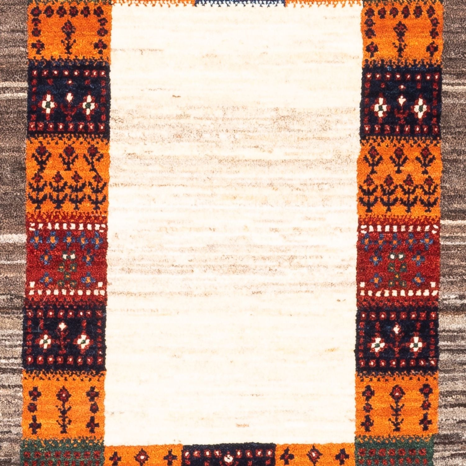 Alfombra Gabbeh - Loribaft Persa - Real - 147 x 103 cm - multicolor