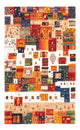 Loribaft Alfombra 95x151cm - Perserteppich Wollteppich