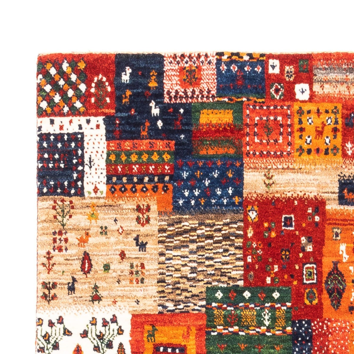 Loribaft Alfombra 95x151cm - Perserteppich Wollteppich