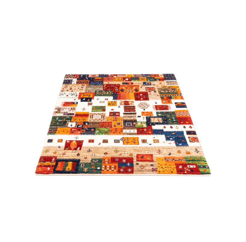Alfombra Gabbeh - Loribaft Persa - Real - 151 x 95 cm - multicolor