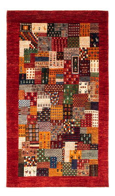 Alfombra Gabbeh - Loribaft Persa - Real - 145 x 90 cm - multicolor