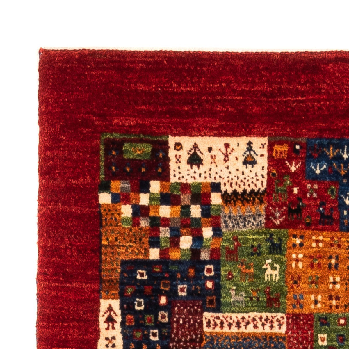 Loribaft Alfombra 88x142cm - Perserteppich Wollteppich