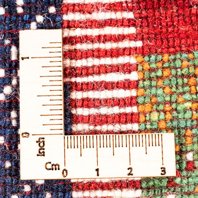 Alfombra Gabbeh - Loribaft Persa - Real - 147 x 100 cm - multicolor