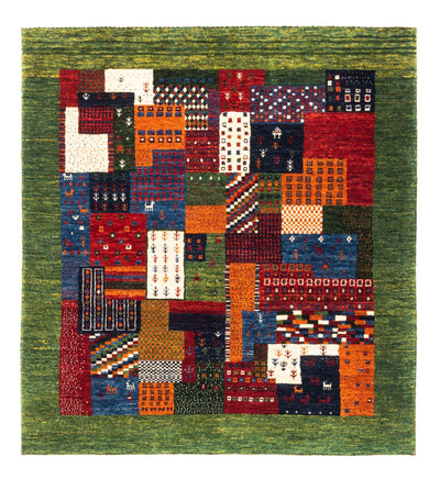 Loribaft Alfombra 120x129cm - Perserteppich Wollteppich