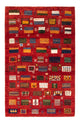 Loribaft Alfombra 84x126cm - Perserteppich Wollteppich