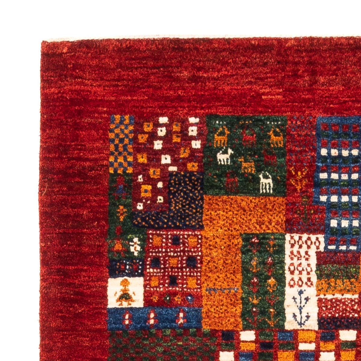 Loribaft Alfombra 86x125cm - Perserteppich Wollteppich