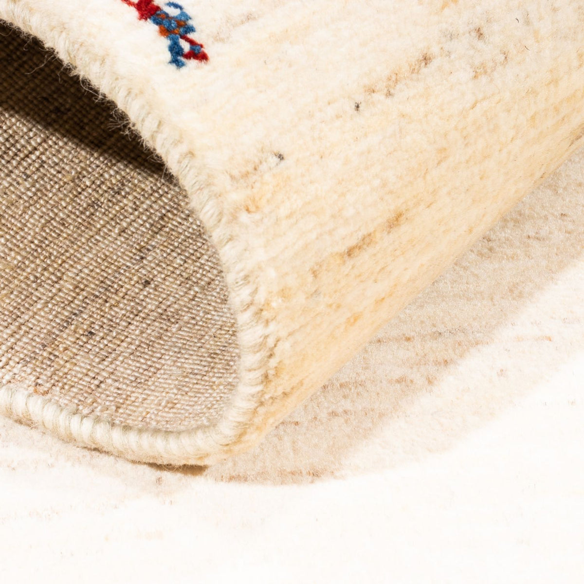 Alfombra Gabbeh - Loribaft Persa - Real - 128 x 84 cm - multicolor