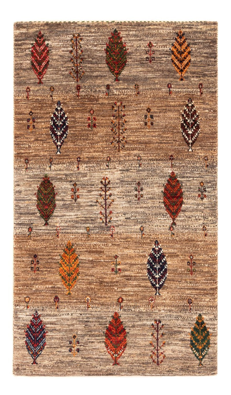 Alfombra Gabbeh - Loribaft Persa - Real - 133 x 83 cm - gris